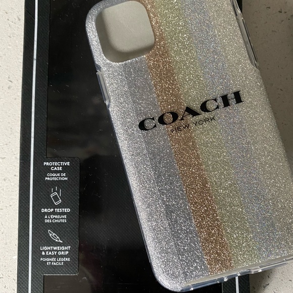 COPY - Coach IPhone 11/XR Glitter Case ✨ - Picture 2 of 2